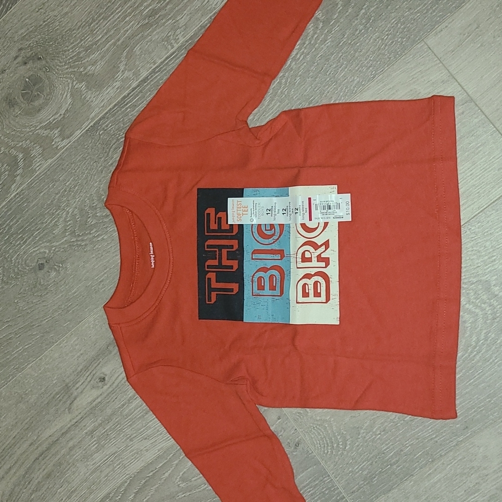 Toddler the big bro long sleeve shirt